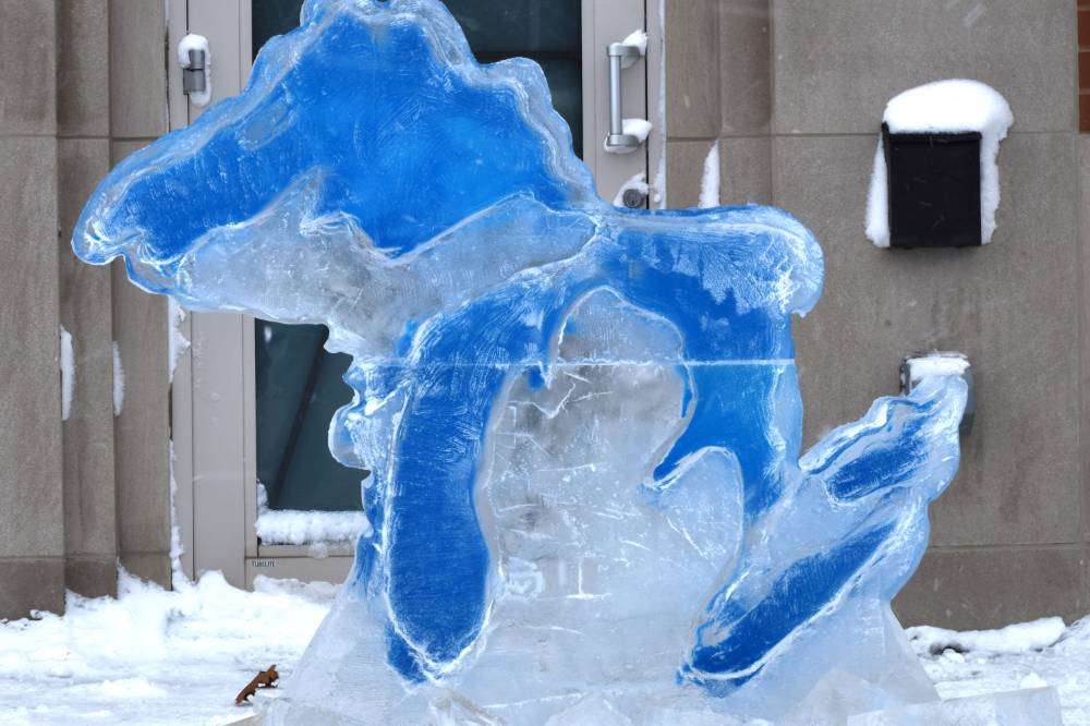 michigan ice sculpture